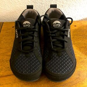 LEMS Women's Black Athletic Shoes